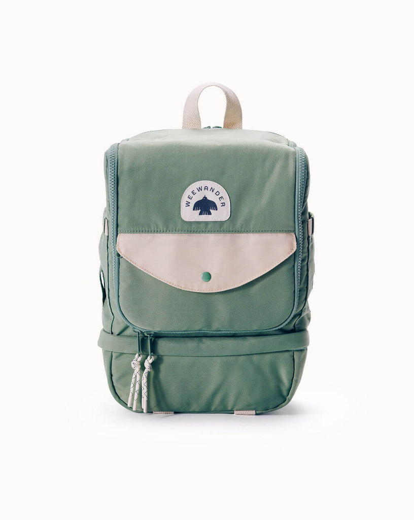 Kids Travel-Ready Green Backpack